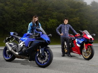 【ホンダ RR-R vs ヤマハ R1】スーパースポーツは「永遠の片想い」を楽しめる？ バイク女子が惹かれた意外なポイントは 画像