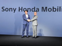 ソニー・ホンダモビリティ、市販EV第1弾を2025年発表…北米と日本で2026年から順次納車 画像