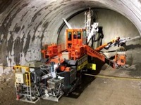 山岳トンネルの「切羽作業」ロボットに国交大臣賞 画像