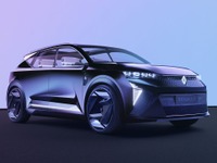 ルノーのミニバン『セニック』次期型、EVで提案…パリモーターショー2022に出展へ 画像
