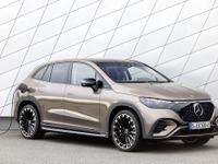 メルセデスベンツの新型EV『EQE SUV』、航続590km…欧州発表 画像