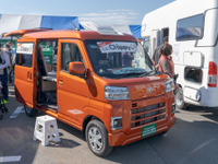 ベンチレーターは見せかけじゃない！ 普段使いもOKな軽自動車キャンピングカー…お台場キャンピングカーフェア2022 画像