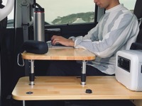 「カーテレワークデスク」で車内をオフィスや趣味のスペースに…ホンダアクセス 画像