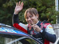 【WRCラリージャパン】結果速報…勝田貴元が3位表彰台!! 優勝はヒョンデのティエリー・ヌービル 画像