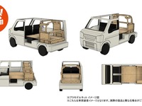 軽貨物をDIYでキャンピングカー仕様に、IDOMが組立キットの販売を開始 画像