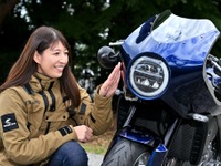【ホンダ ホーク11 試乗】まさにギャップ萌え！見るのと乗るのでは全然違う…大関さおり＆伊丹孝裕 画像