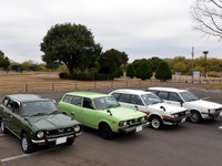 3世代のレオーネが地味に熱く集う…スバルレオーネオーナーズクラブ渡良瀬ミーティング 画像