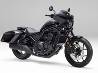 ホンダ レブル1100T 発売へ、大型スクリーン＆サドルバック装備でより快適に 画像