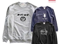 スーパーカブのスウェットシャツ登場、ベーシック＆レトロデザイン 画像