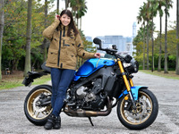 【ヤマハ XSR900 試乗】一見おしゃれなネオクラ、だけど軽さと実用性が光ります…大関さおり＆伊丹孝裕 画像