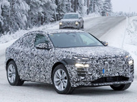 アウディ電動クーペSUV『Q6 e-tronスポーツバック』をスクープ！今年も冬テストシーズンに 画像