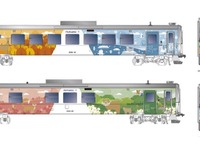 JR北海道が観光列車を一般公開…石北線・富良野線向けH100形　旭川駅で12月25日 画像
