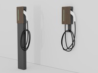 予約できるEV充電サービス「プラゴ」、スタイリッシュな壁掛形充電器を追加 画像