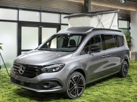 メルセデスベンツのEVミニバン『EQT』、本格キャンピングカー設定へ…ロング版がベース 画像