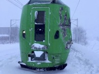 函館本線で特急と除雪車が接触…岩見沢-旭川間の再開は21時以降　12月15日 画像