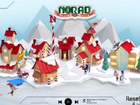 クリスマスイブはサンタクロースを追跡…NORAD 北米航空宇宙防衛司令部が配信 画像