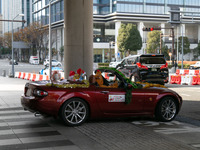 ロードスターに乗ってサンタが登場！ ロードスター横浜＆東京サンタドライブ2022 画像