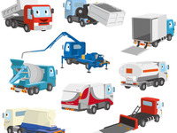 「ゆめのはたらく自動車」、子どもたちから作品募集 極東開発 画像