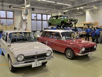 宮城スバル、ff-1レストアプロジェクト成就！…レオーネなど旧車2台がスバルAWDの生地を訪問 画像