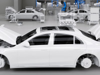 メルセデスベンツ、エヌビディアの仮想空間で生産システム構築…CES 2023 画像