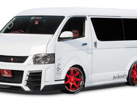 ギブソンのハイエース＆エブリイカスタムに注目！ 新2ピースホイールも登場…東京オートサロン2023予定 画像