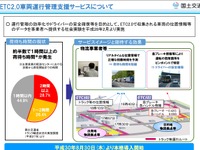 ETC2.0を運転支援や物流高利化に活用へ　データ配信事業者を募集 画像