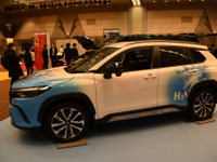 S耐エンジン×6速MTで走りの「水素カローラクロス」…東京オートサロン2023［詳細画像］ 画像