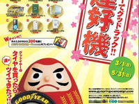 グッドイヤー タイヤ4本購入で豪華賞品が当たる！ 画像