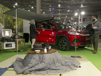 キャンプ場でコタツ!? BYD『ATTO 3』が“オール電化”アピール…東京アウトドアショー2023 画像