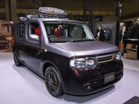 生産終了『キューブ』のコンセプトカーを東京オートサロンに展示した理由…日産が目論む新ビジネスとは 画像