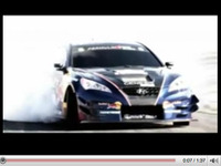［動画］ヒュンダイ ジェネシスクーペ…最強のドリフトマシン 画像