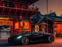 ブガッティの1600馬力ロードスター『ミストラル』世界ツアー、東京に到着 画像