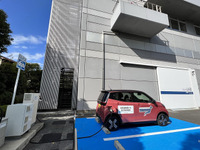 停電で止まったエレベーター、日産サクラの給電で復旧…10時間連続稼働に成功 画像