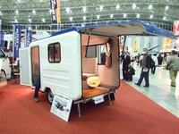 【キャンピング＆RVショー09】安くて小さいトレーラー型が旬 画像