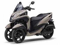 ヤマハ トリシティ125/155、足回り変更で乗り心地アップ…専用アプリにも対応 画像