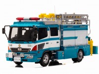 災害時に活躍する機動隊レスキュー車両を1/43スケール化、500台限定で発売 画像