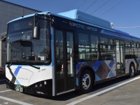 西武バス「100％電気で走る大型路線バス」運行開始を無期延期 画像