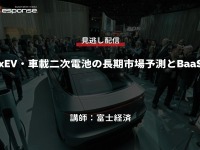 公開終了【セミナー見逃し配信】※プレミアム会員限定 xEV・車載二次電池の長期市場予測とBaaS 画像