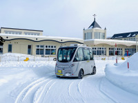 雪道での自動運転はハードルが高い！ 北海道東川町で試運行を開始 画像