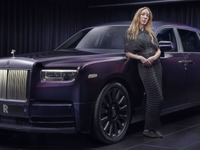 1台限りのロールスロイス『ファントム』、車体が4色に変化…欧州発表 画像