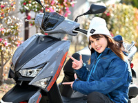 【ヤマハ シグナスグリファス 試乗】見た目、走り、使い勝手バツグンの原2スクーター…小鳥遊レイラ 画像