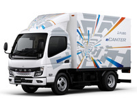 【三菱ふそう eキャンター 新型】ラインアップを拡大して発売、航続は324km 画像