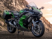 カワサキのスポーツツアラー、Ninja H2 SX がNEWカラー＆グラフィックス［詳細画像］ 画像