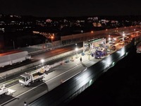 東名多摩川橋リニューアル工事、車線減少で最長10kmの渋滞も　3月17-19日 画像