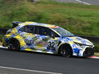 水素エンジンカローラ、スーパー耐久シリーズ鈴鹿大会を欠場…テスト走行で車両火災 画像