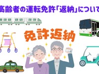 高齢者の免許「返納」、手続きの流れとその後の移動手段はどうする？ 画像