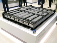 BEV車台に搭載可能なフォルビアの水素ストレージシステム …FC EXPO 2023 画像