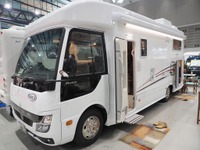 約4年ぶりのバスコン展示、ショーの主役になったフィールドライフ「シリウス」…東北キャンピングカーショー2023 画像