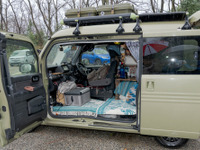 ホンダ N-VAN で車中泊を追求、たどり着いた究極の形はコレだ! 画像