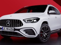 メルセデスAMG 「GLA 35」、306馬力ターボ搭載…改良新型を欧州発表 画像